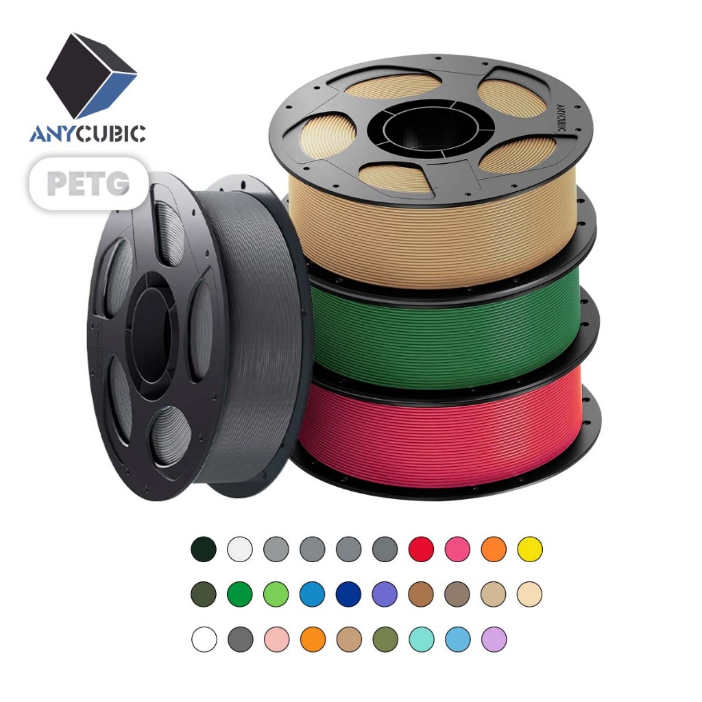 Filamento Petg Anycubic Para Impressora 3d - 1kg Rolo 1.75mm
