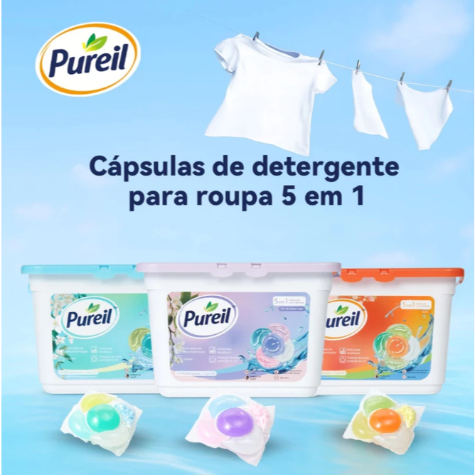 Cápsulas de detergente para roupa-Remover manchas,Fragrância de longa duração,Esterilização eficaz