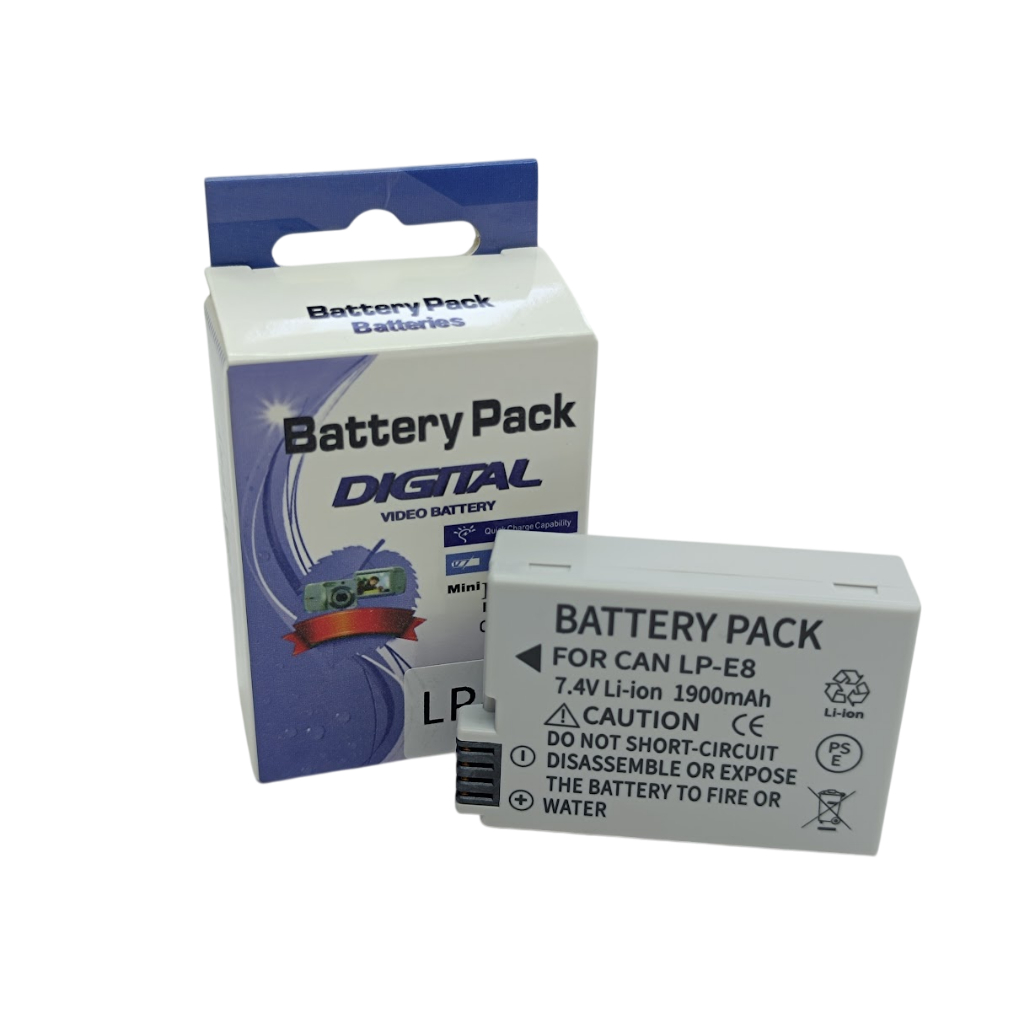 Bateria Lp-e8 Pra Canon 550d 600d 650d 700d kiss x4 x5 x6i x7i rebel t2i t3i t4i t5i