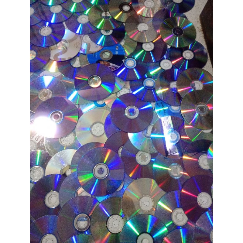 30 CDs Dvd's Usados para Decoração e Artesanatos e Festas em Geral