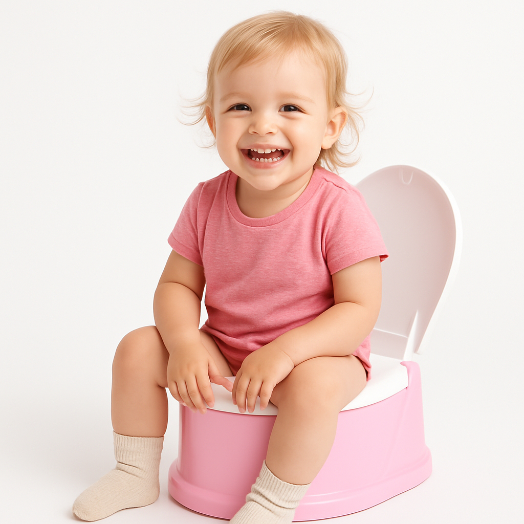 Troninho Infantil com Tampa Assento Sanitário Educativo Penico para Neném Criança Aprender
