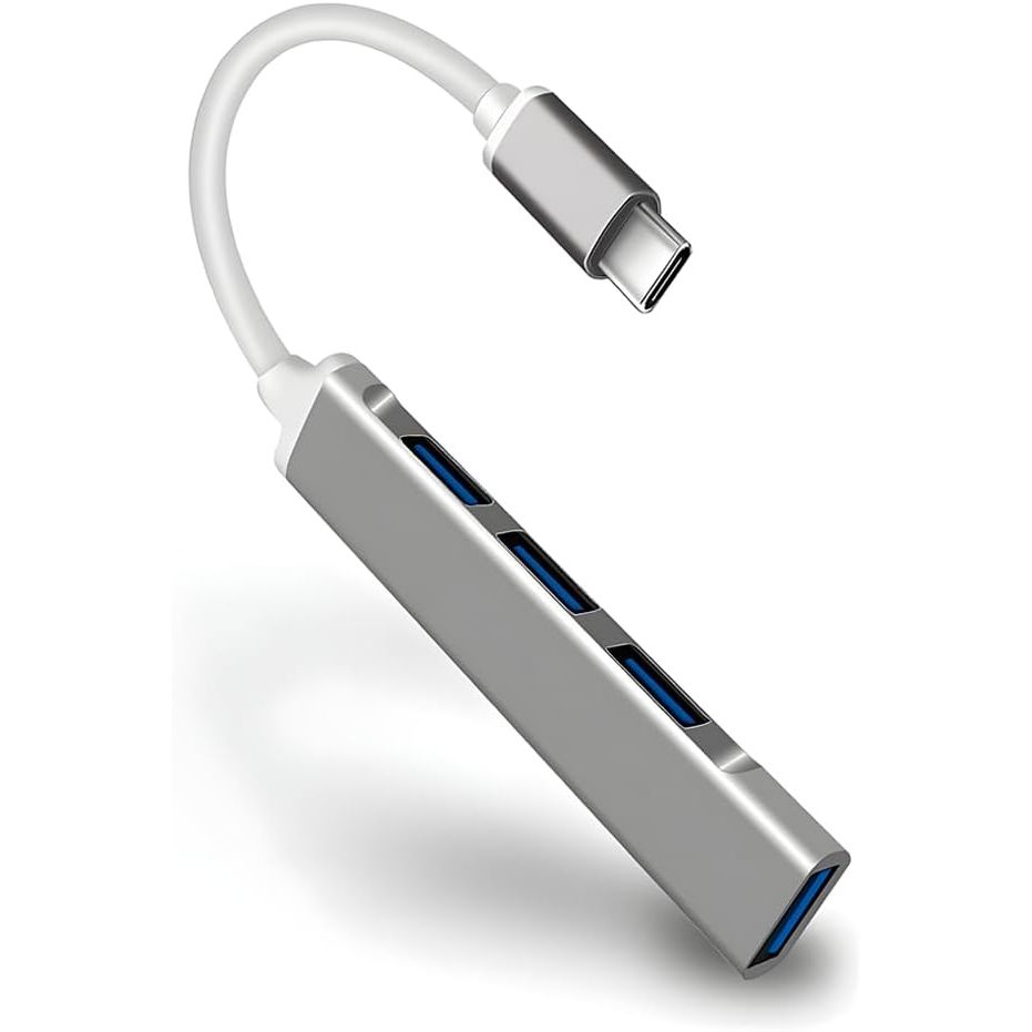 Hub Tipo C x 1 USB 3.0 + 3 USB 2.0 Tipo-c Para USB HUB - HUB-7560-C - ONEX