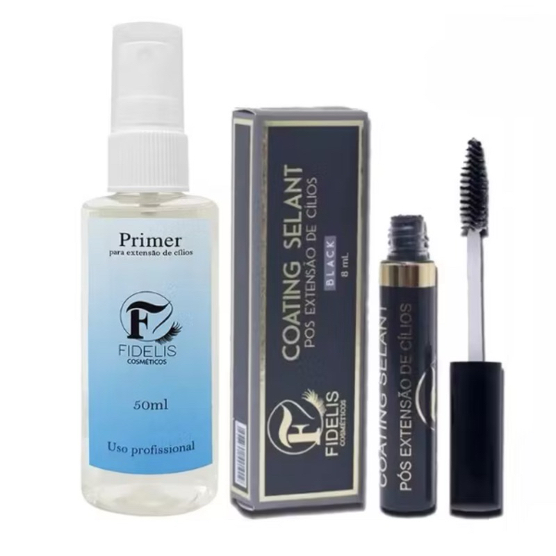 Kit Primer Pré E Pós Selante Alongamento De Cílios Anvisa