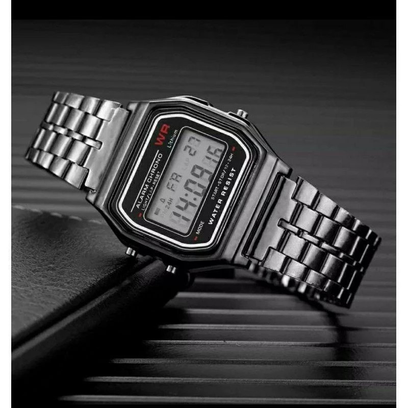 KIT COM 5 Relógio Retro Unissex masculino e feminino varias cores