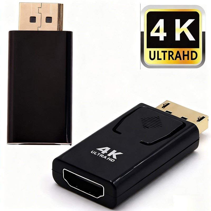 Adaptador Conversor HDMI 4K 1080p DP HD Displayport Para HDMI Macho FêMea Conversor PC Portátil Notebook