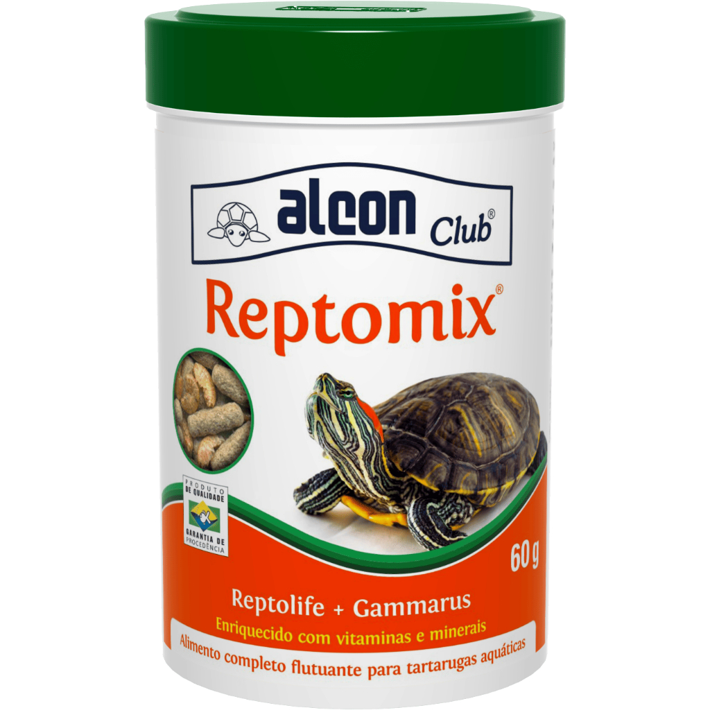 Alcon Club Reptomix 60 g - Ração Tartaruga