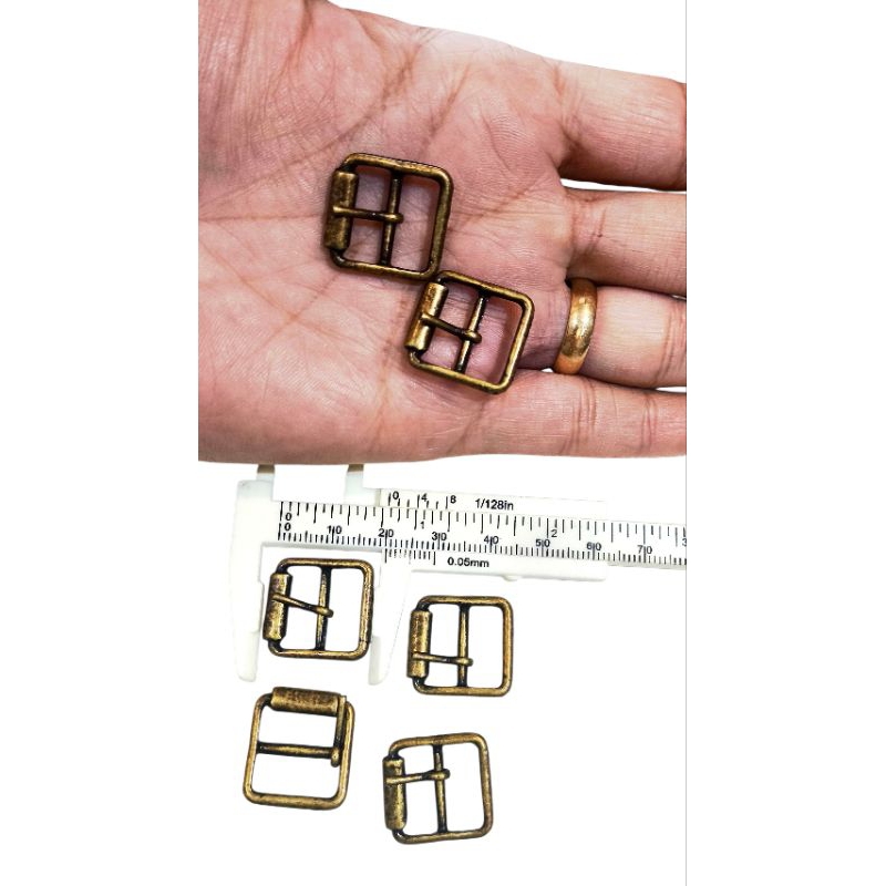 Fivela ouro velho 20 unidades 14mm abertura