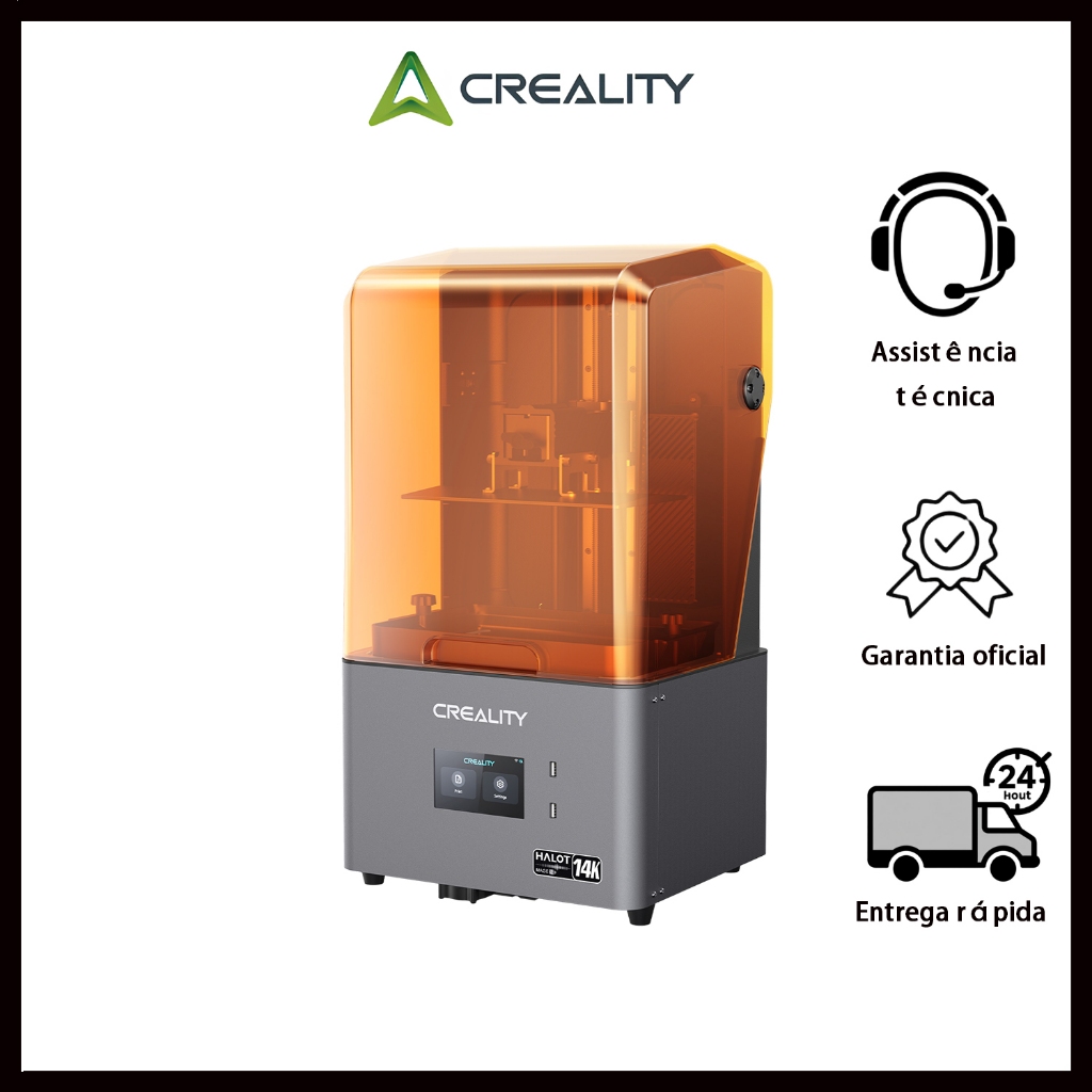Creality HALOT R6 2K Resin Impressora 3D de fotopolímero