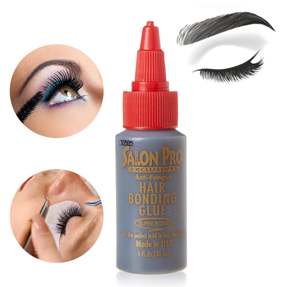 Cola Profissional Para Cílio Tufinhos E Mega Hair - Salon Pro 30 ml