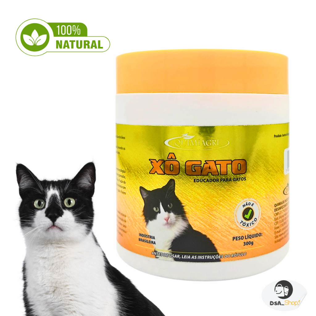 Xo Gato Granulado Repelente 300g Espanta Gato