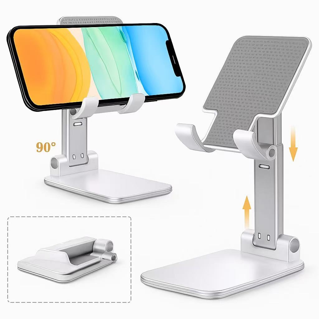 Suporte para Celular Tablet Dobrável com Tripé Portátil e Antiderrapante