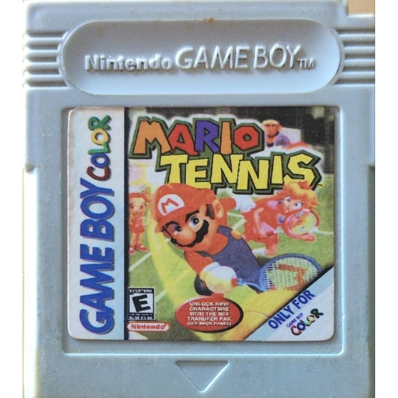 Mario tênis game boy paralelo