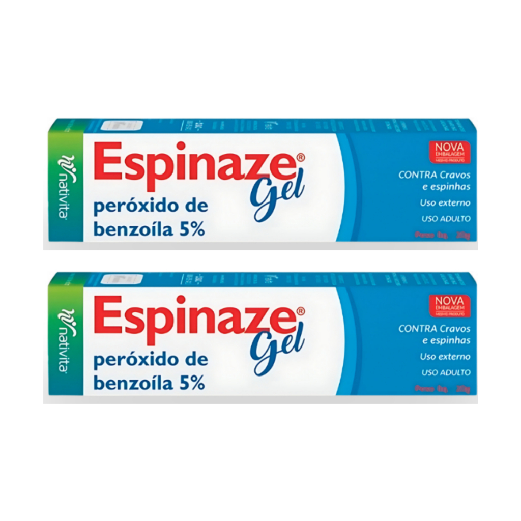Kit 2x Espinaze gel com Benzoíla 5% 20g