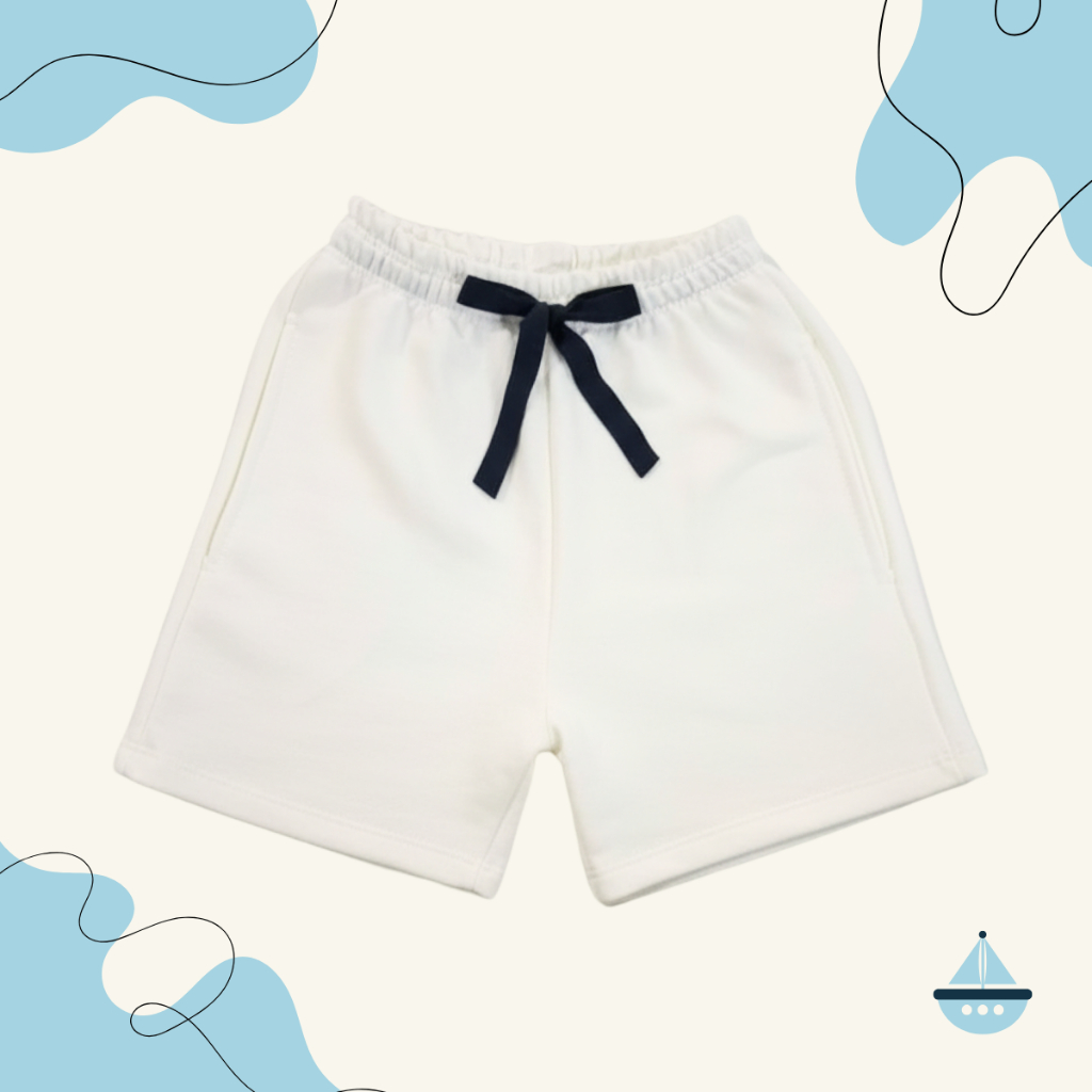 Bermuda Short Infantil Elástico Algodão Conforto Moletinho Brincar Aniversario Viagem Parque Verao
