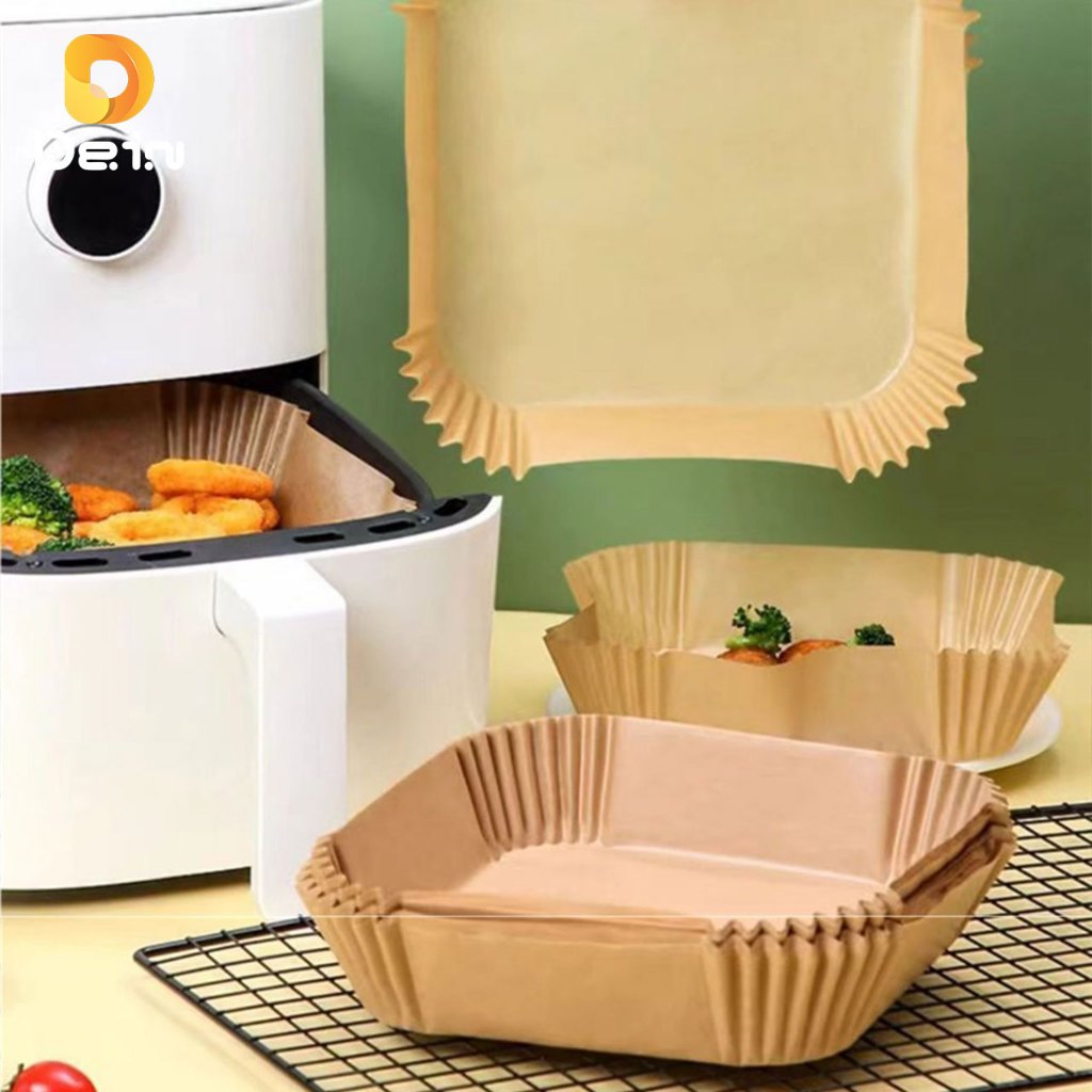 Forma Descartável Papel Airfryer Antiaderente Para Cozinha
