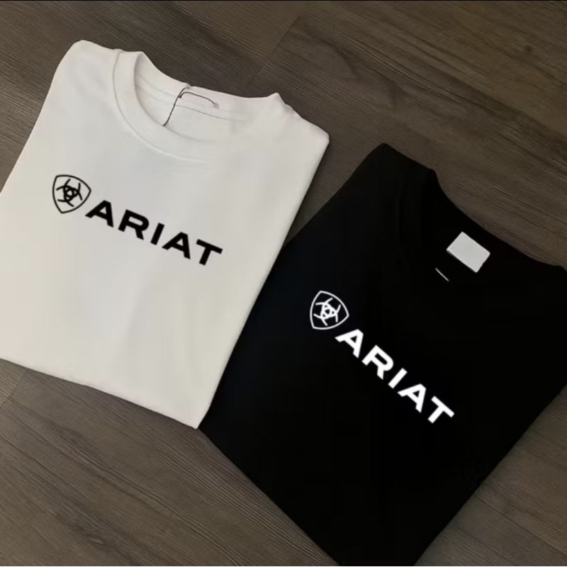 Kit 2 camiseta Masculina Rodeio AriaT Cautry Streetwear top Cores