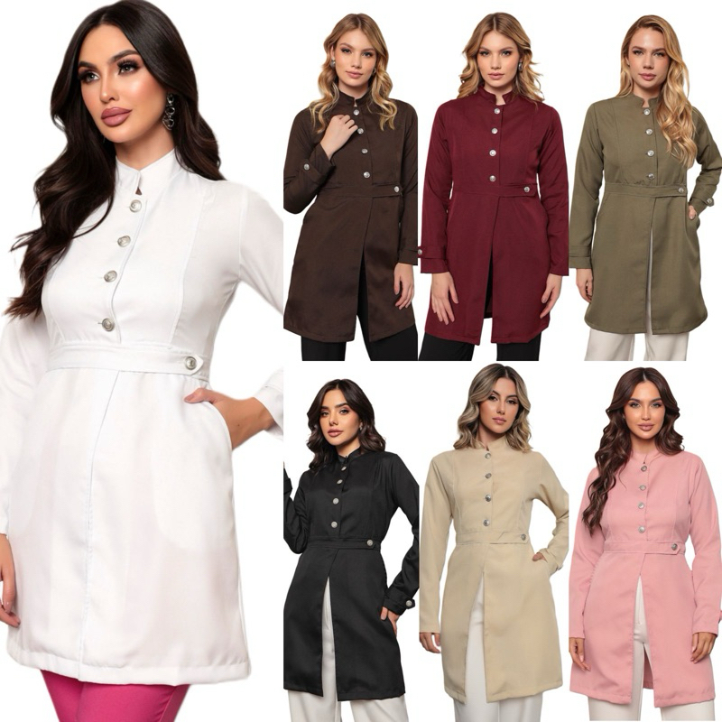 Jaleco Feminino Julie Várias Cores Gardenia Jalecos