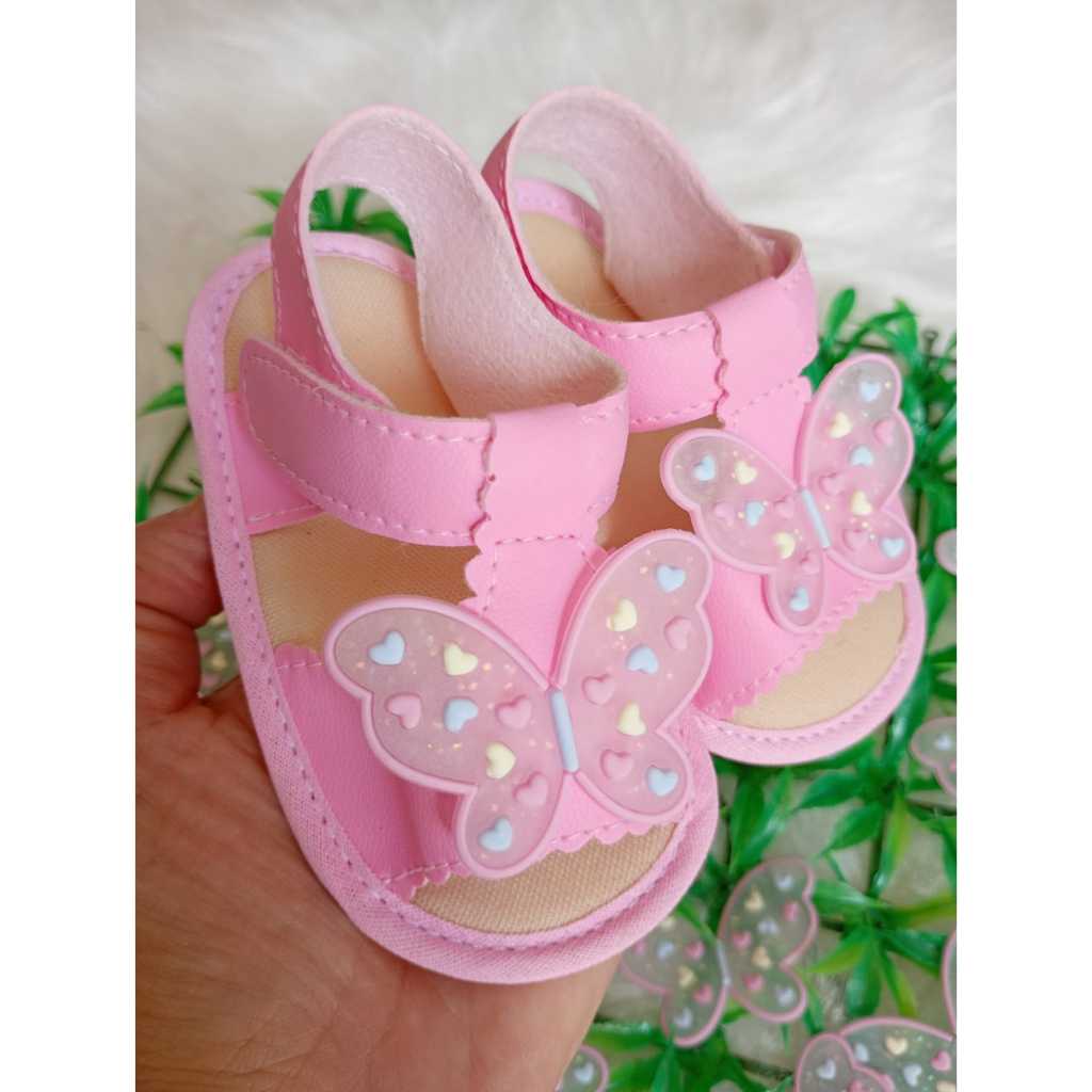 SANDALIA DE MENINA BORBOLETA BEBE