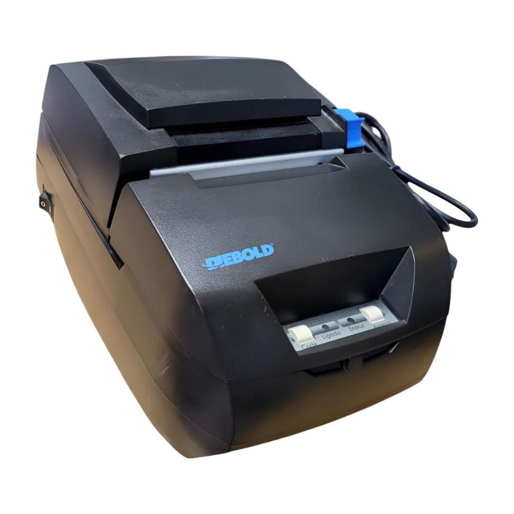 Impressora Térmica Diebold Im453 Usb / Lpt Não Fiscal Ifood Preto - Recibos / Balança Rodoviária / Senha / Delivery