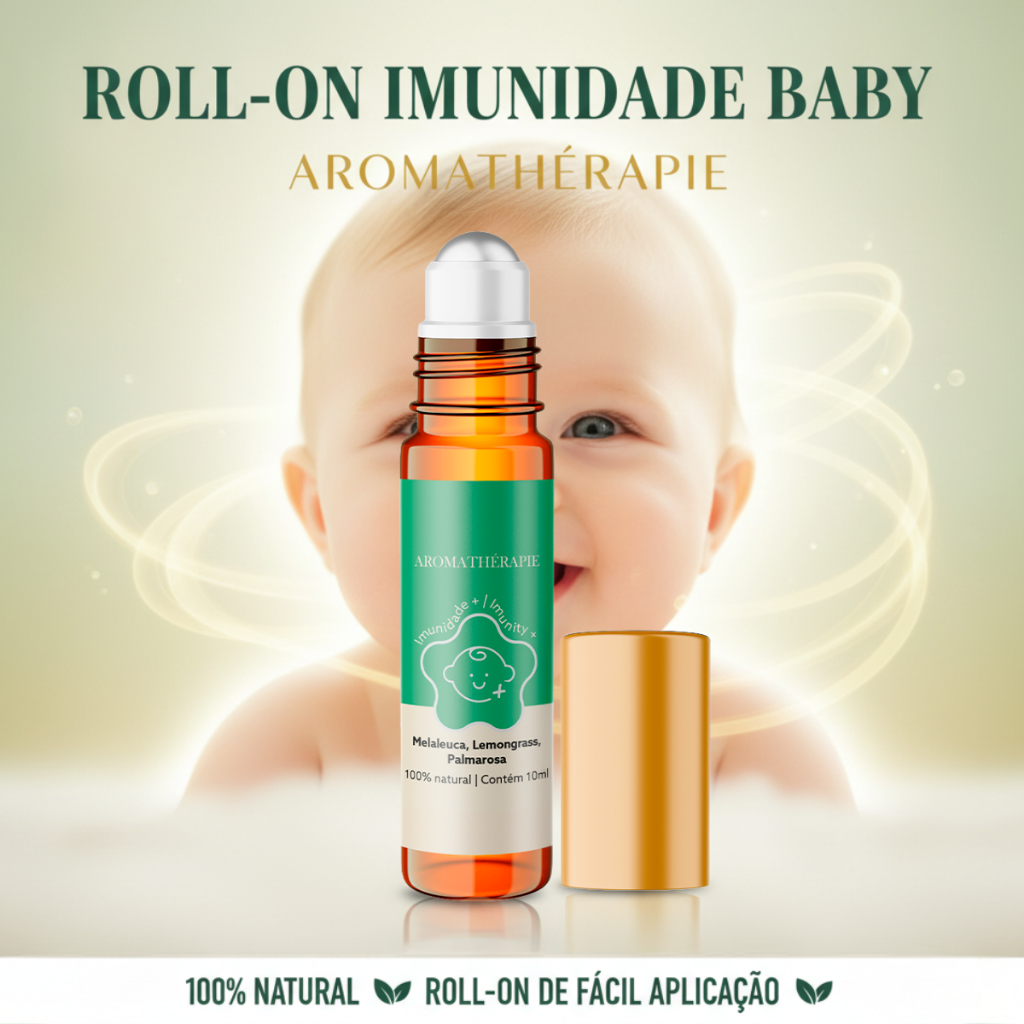 Aromaterapia Imunidade Baby Natural Blend Óleos Essenciais Aromathérapie