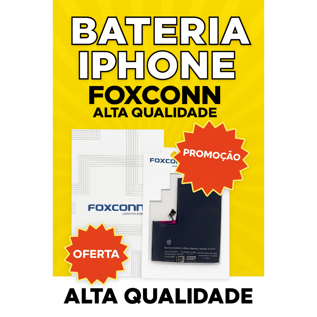 Bateria compatível com iPhone 15pro max 15pro 14pro 14proMax 13,13pro max,12,14pro,14plus, oferta imperdível.