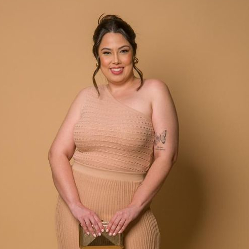 Blusa Feminina Modal Mula Manca Lisa Detalhes na Trama