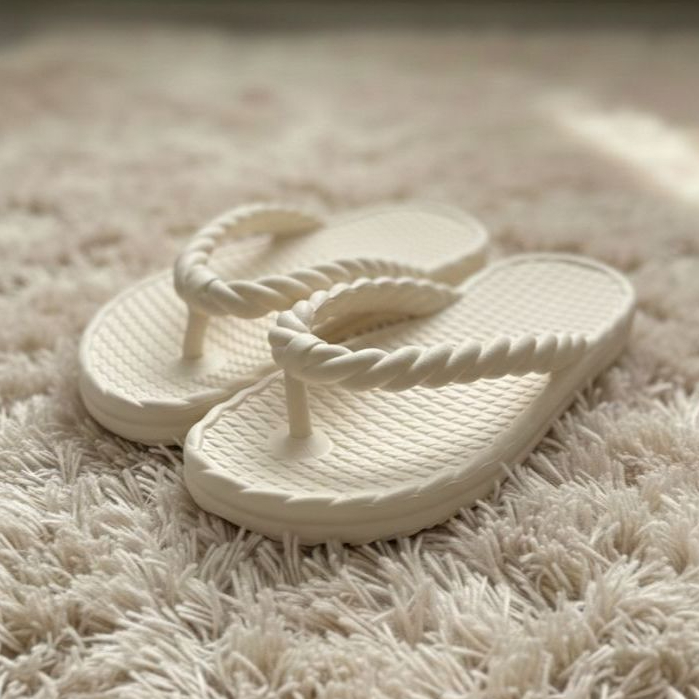 Sandália Trançada Chinelo Nuvem Feminina Ortopédica Leve e Macia - Envio Rápido