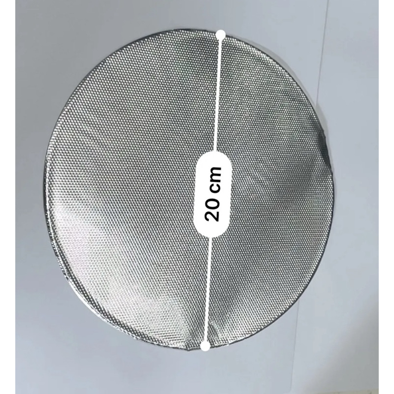 Selo de Alumínio 200 mm para forma de pudim 500 peças