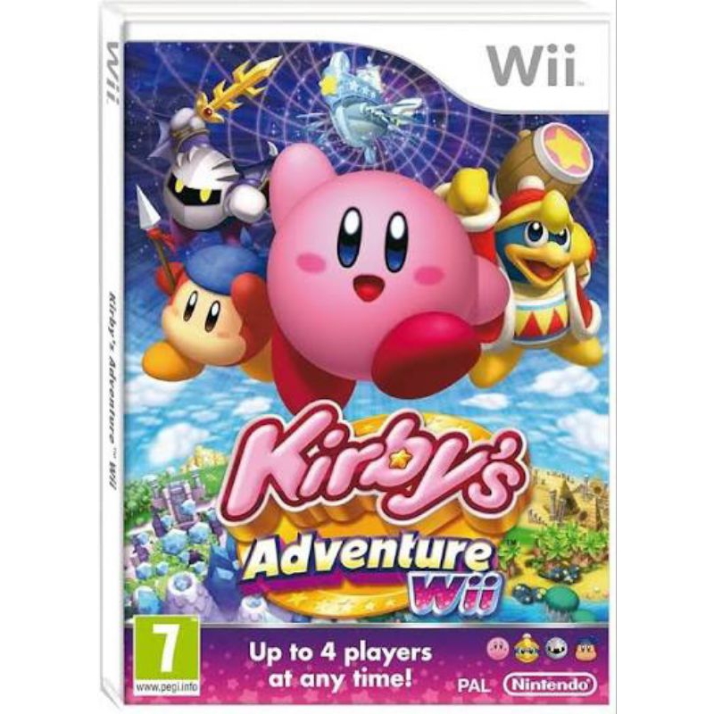 Kirby Adventure Land Nintendo Wii