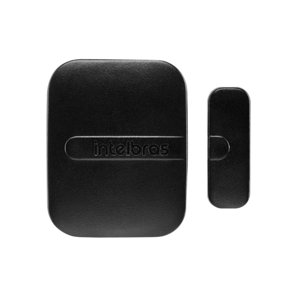 Sensor de Abertura Magnético Intelbras XAS Light Black Portas E Janelas