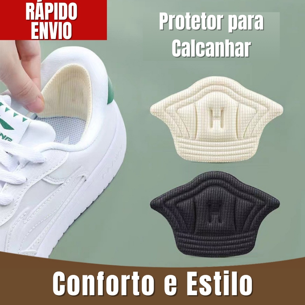 Protetor de Calcanhar Adesivo para Calçados Evita Machucados e Aumenta o Conforto ao Caminhar