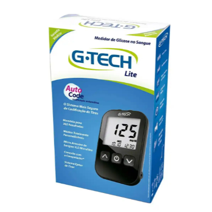 Aparelho Medidor De Glicemia Para Glicose G TECH LITE