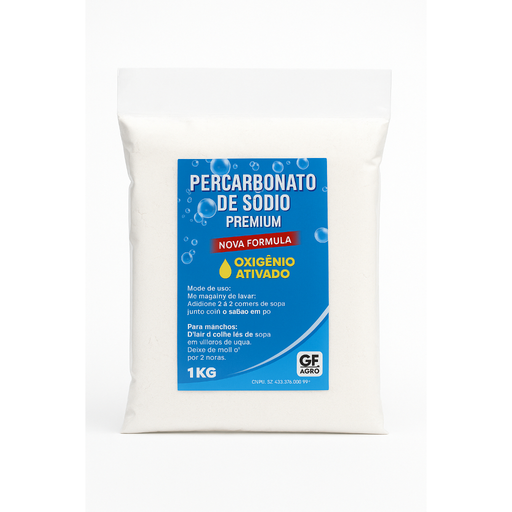 Percarbonato De Sódio Premium-  Tira Manchas Alvejante-  Limpeza - Clareamento