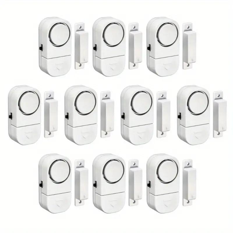 Alarme Sonoro Sem Fio Para Porta e Janela com Sensor Magnético + Bateria