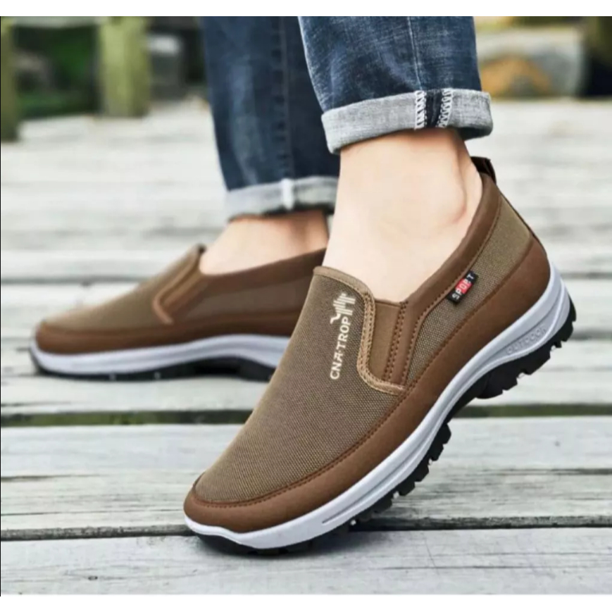 Tenis Sapatilha Mocassin Casual Estiloso Adventure de Passeio Super Leve - Solado Impermeável Macio