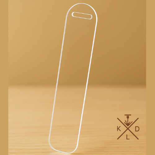 Kit 20 ou 50 Marca Página Acrílico de 2mm para Personalização Artesanato DIY Faça Você mesmo