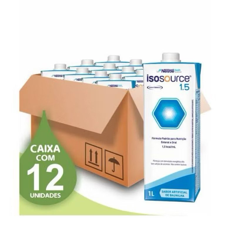 12 UNIDADES ISOSOURCE  1.5 PREÇO PROMOCIONAL NESTLE
