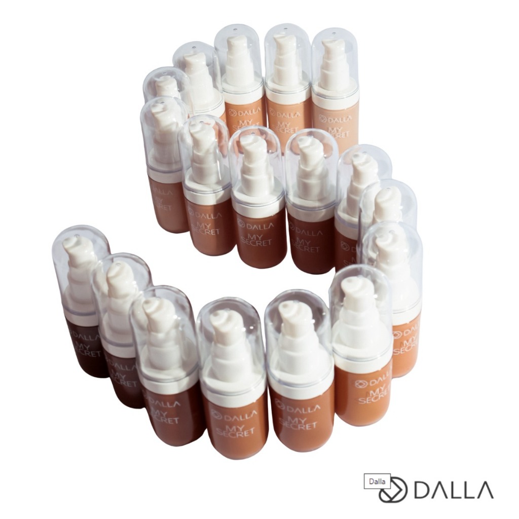 Base Liquida Matte My Secret 35ml Dalla Make Up - Resistente à água