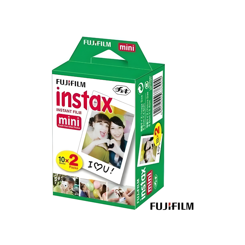 Filme Instantâneo Fujifilm Instax Mini – Pack com 20 Poses