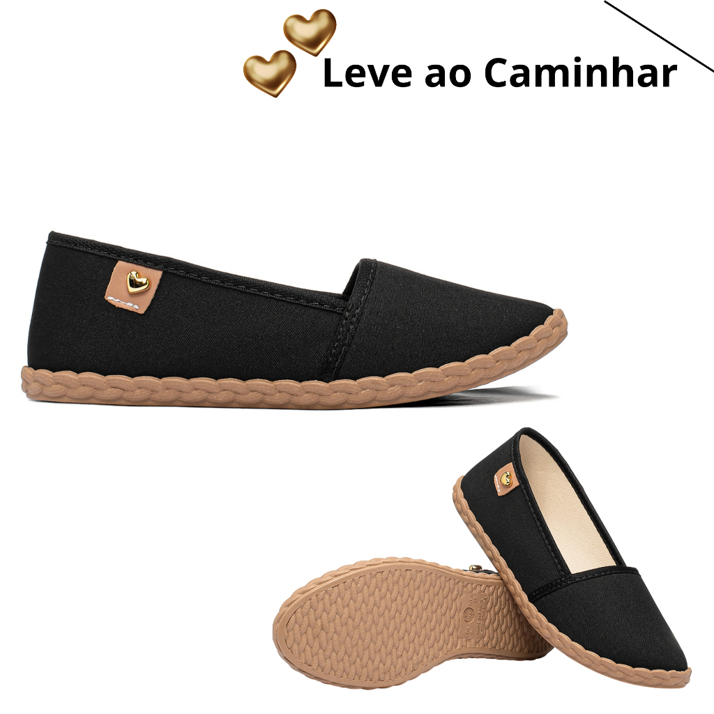 Sapatilha Feminina Macia Leve Confortável