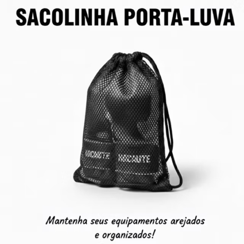 sacolinha Porta-Luva com Ventilação