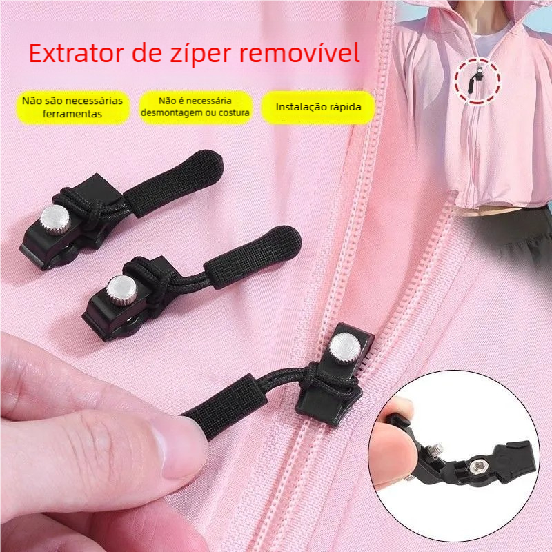 3/10 Pçs Artefato de Reparo de Zíper - Reparo Instantâneo e Removível