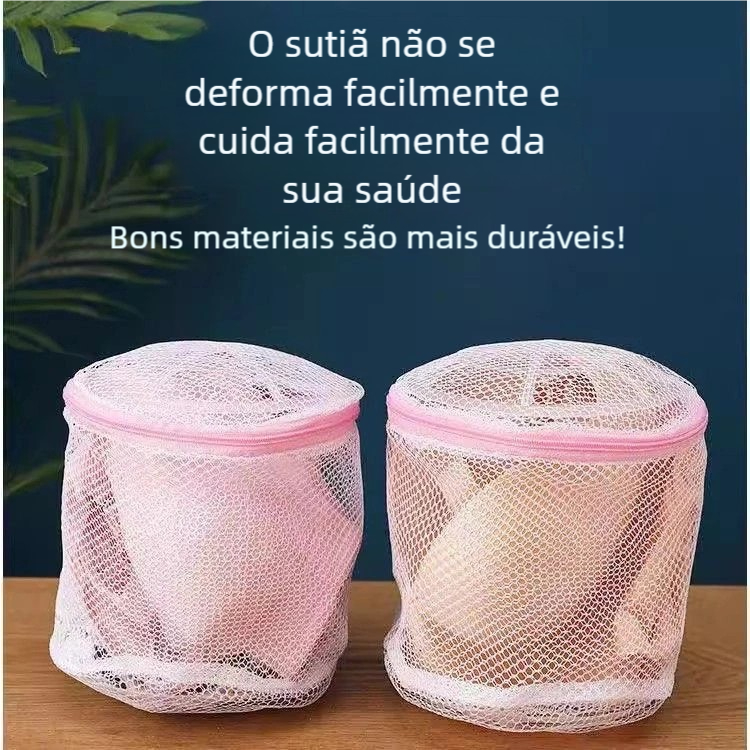 Saco de Lavar Sutiãs e Calcinhas - Protege Roupas Delicadas na Lavadora