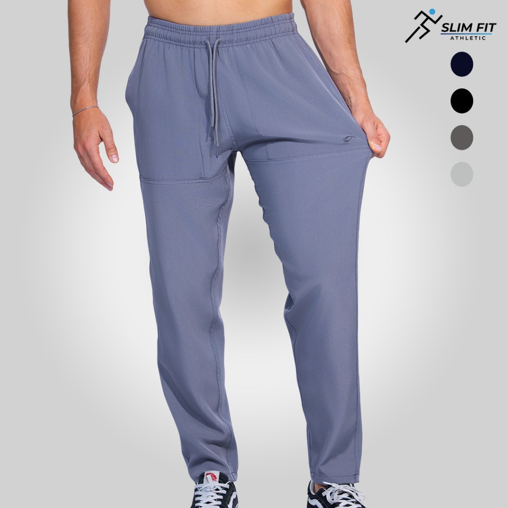 Calça Tactel Masculino  Elastano Academia Casual Corrida Treino e Verão Esportiva Leve Slim Treino
