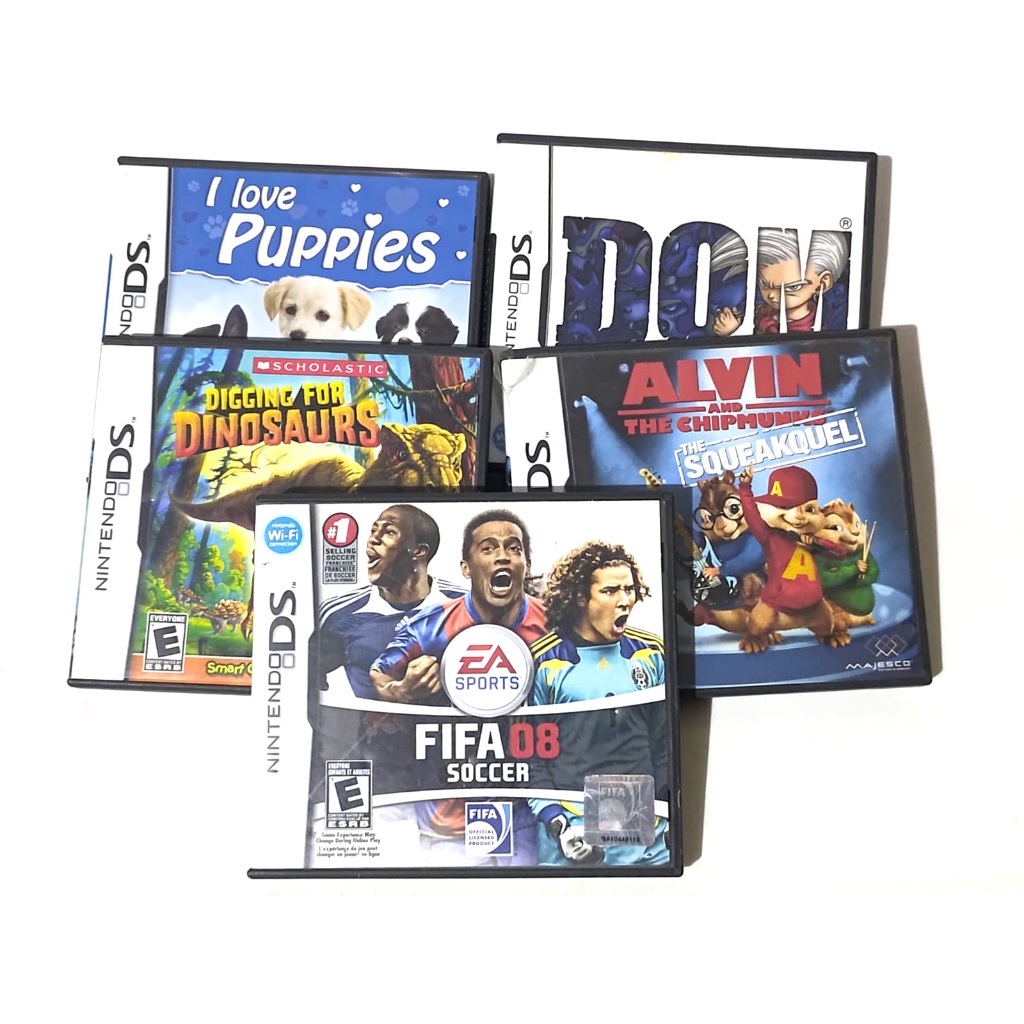 Jogos Para Nintendo DS Star Wars, X-Men, Fifa, Super Mario, GTA, Pokemon, Animal Crossing