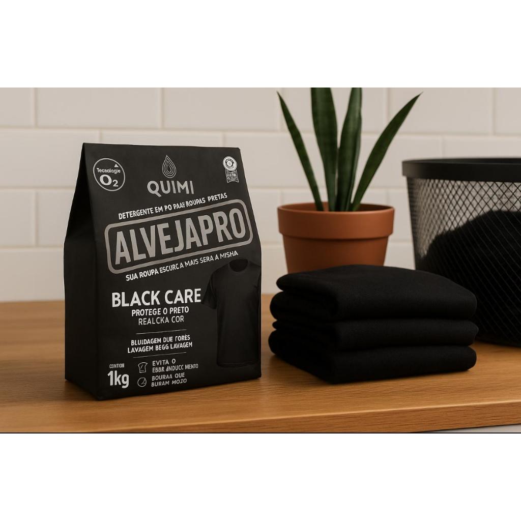 ALVEJA PRO ALVEJANTE SEM CLORO PARA ROUPAS PRETAS TIRA MANCHAS E REALÇA COR 1-3KG
