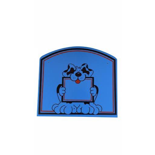 TABELA BASQUETE MINE MIRIM COM ARO REDE E PARAFUSOS AZUL