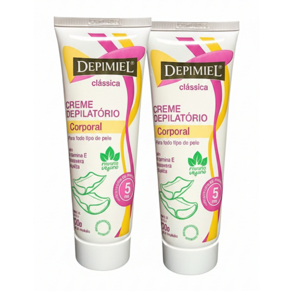 Creme Depilatório Depimiel 120g Kit com 2 unidades