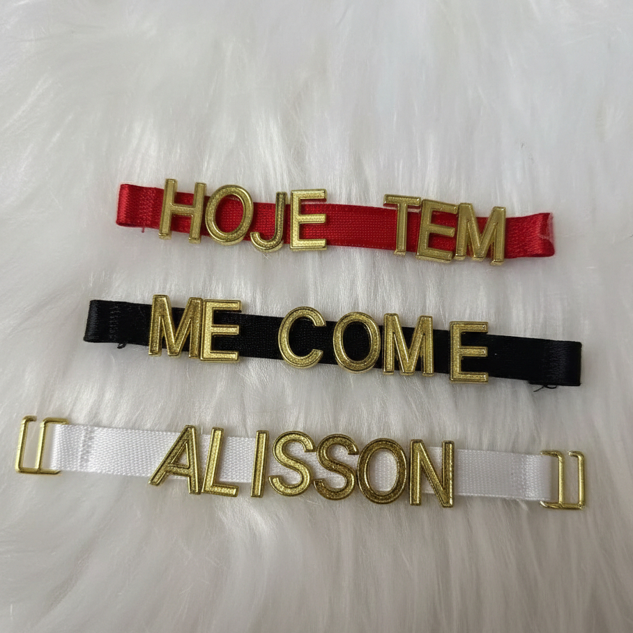 Acessório de Calcinha Lingerie Personalizada com Nome do Seu Parceiro(a) até 8 letras