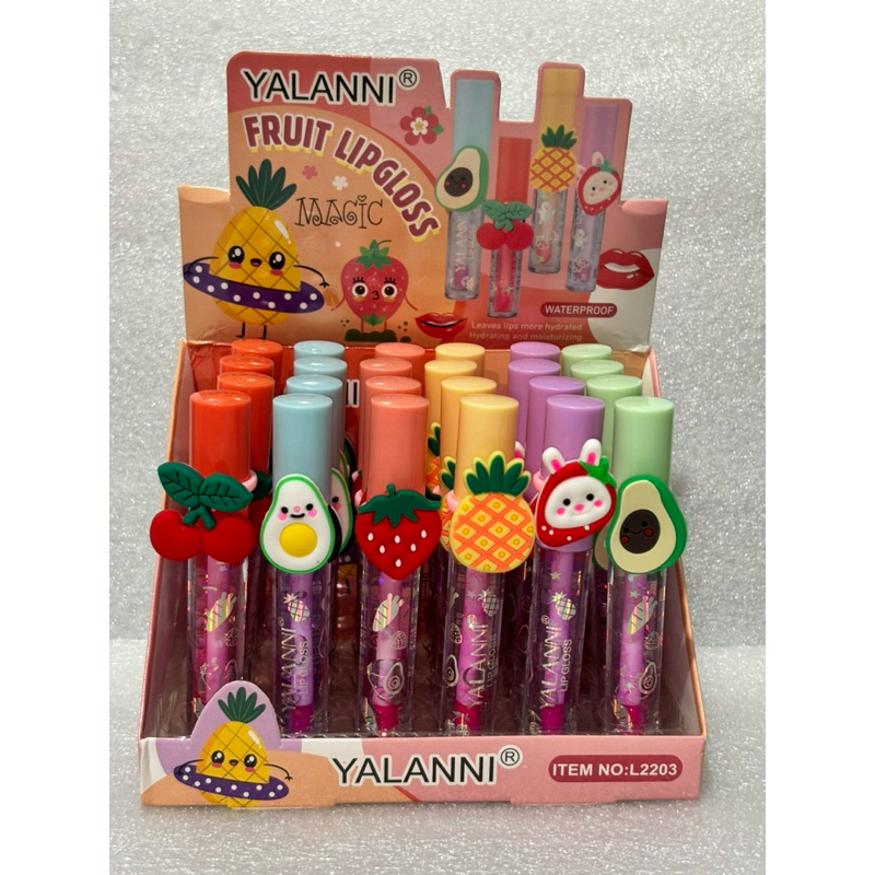 Kit com 3/6 Lip Gloss / Balm / Batom Lip Fruta/Plump Sereia – Volume Instantâneo, Brilho e Hidratação